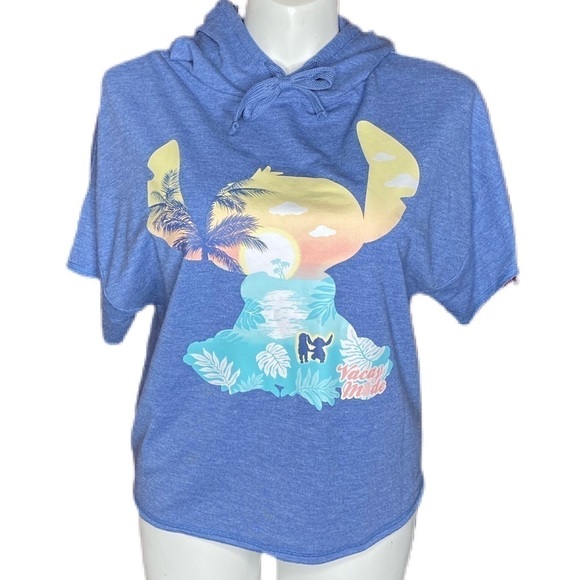 Disney Other - Disney LILO & STITCH ‘Vacay Mode’ Hoodie Short Slv